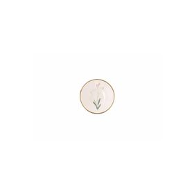 Porland 04ALM008011 Botanical Desen4 11 cm Çay Tabağı