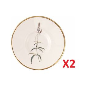 Porland 04ALM008013 11 cm 2'li Botanical Çay Tabağı