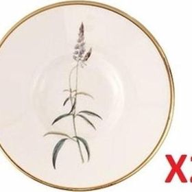Porland 04ALM008013 11 cm 2'li Botanical Çay Tabağı