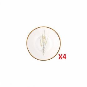 Porland 04ALM008015 11 cm Botanical Desen 7 Çay Tabağı