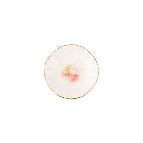 Porland 04ALM008063 11 cm Cosmos Desen 1 Çay Tabağı