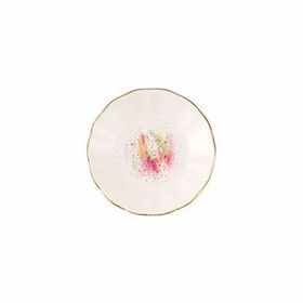 Porland 04ALM008065 11 cm Cosmos Desen 2 Çay Tabağı
