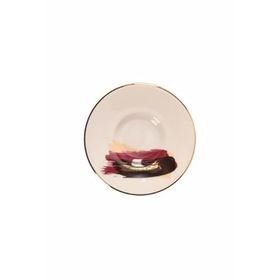 Porland 04ALM008504 Dash Desen 11 cm 2'li Çay Tabağı
