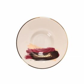 Porland 04ALM008504 Dash Desen 11 cm 2'li Çay Tabağı