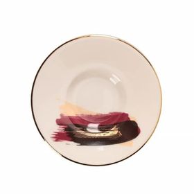Porland 04ALM008504 Dash Desen 11 cm 6'lı Çay Tabağı