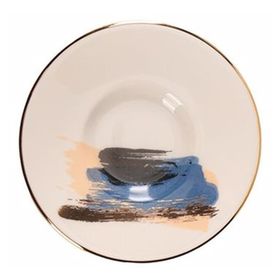 Porland 04ALM008506 11 cm Dash Desen Çay Tabağı