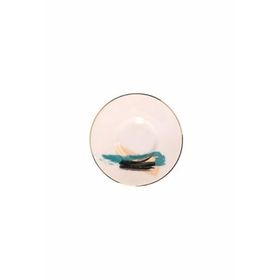 Porland 04ALM008508 Dash Desen 11 cm 2'li Çay Tabağı