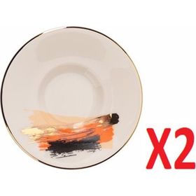 Porland 04ALM008510 Dash Desen 11 cm Çay Tabağı