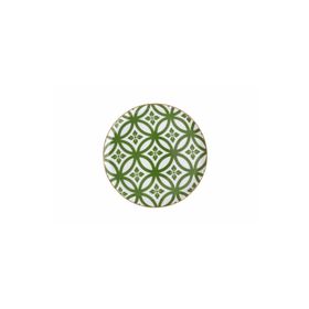 Porland 04A+P018853 Desen1 Yeşil 20 cm Morocco Düz Tabak
