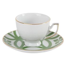 Porland 04A+P018901 D1 Yeşil 170 cc Morocco Tabak + Çay Fincanı