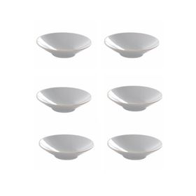 Porland 04AP019525 20 cm 6'lı Altın Yaldız Çukur Tabak
