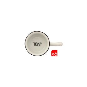 Porland 04AP020396 Be Happy 6 cm 6'lı Çok Amaçlı Mini Kase