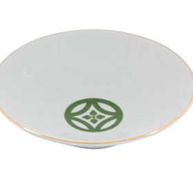 Porland 04A+P021324 20 cm Morocco Desen1 Yeşil Çukur Tabak