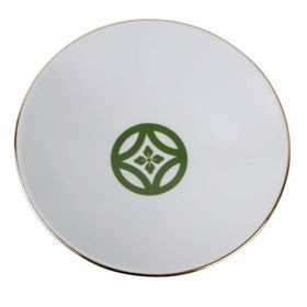 Porland 04A+P021324 20 cm Morocco Desen1 Yeşil Çukur Tabak