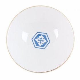 Porland 04A+P021326 20 cm Morocco Desen2 Mavi Çukur Tabak