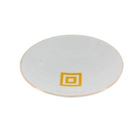 Porland 04A+P021330 20 cm Morocco Desen4 Sarı Çukur Tabak