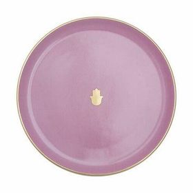 Porland 04A+P021564 20 cm Glamorous Pembe Düz Tabak