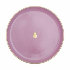 Porland 04A+P021564 20 cm Glamorous Pembe Düz Tabak
