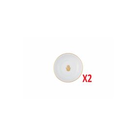 Porland 04AP021666 10 cm 2'li Glamorous Turkuaz Mini Kase