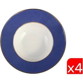 Porland 04AP021936 Madeleine 17 cm 4'lü Lacivert Çorba Kasesi