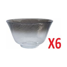Porland 04FIA002582 13 cm 6'lı Draco Füme Kase
