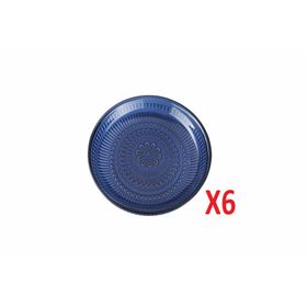 Porland 04FIA002586 6'lı Lina Lacivert 12 cm Tabak