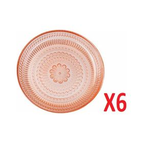 Porland 04FIA002589 Lina Turuncu 17 cm 6'lı Tabak