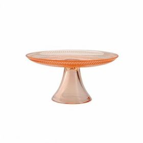 Porland 04FIA002589 Lina Turuncu 17 cm Ayaklı Tabak