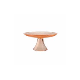 Porland 04FIA002591 Lina 17 cm Turuncu Ayaklı Tabak
