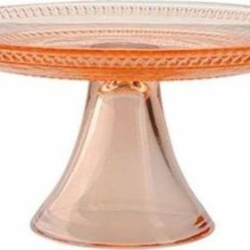 Porland 04FIA002591 Lina 17 cm Turuncu Ayaklı Tabak