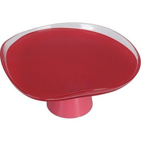Porland 04FIA002606 Ripple Pembe 28 cm Ayaklı Tabak