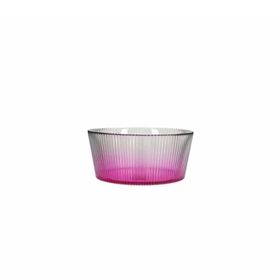 Porland 04FIA002616 13 cm 6'lı Tirius Pembe-Koyu Yeşil Kase