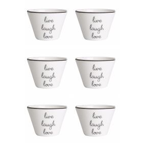 Porland 04LFH000379 Hope 8 cm 6'lı Kase