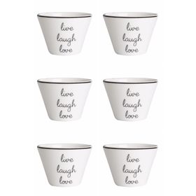 Porland 04LFH000379 Hope 8 cm 6'lı Kase