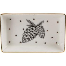 Porland 04LFH000445 11 cm Forest Kahvaltı Meze Tabağı