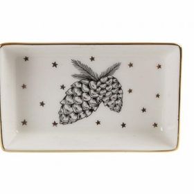 Porland 04LFH000445 11 cm Forest Kahvaltı Meze Tabağı