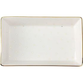 Porland 04LFH000583 12x20 cm Forest Kahvaltı Meze Tabağı