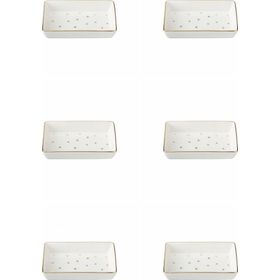 Porland 04LFH000587 Forest 7x11 cm 6'lı Kahvaltı ve Meze Tabağı