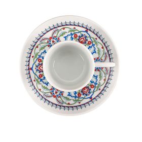 Porland 04POR029180 72 cc Cihangir Galata 6 Kişilik Kahve Takımı