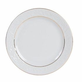 Porland 04POR031036 Tekli 20 cm Hazan Altın Yaldız Düz Tabak