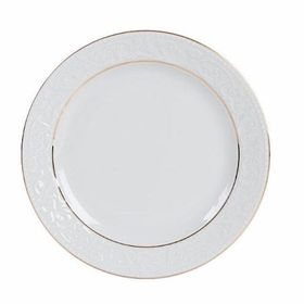 Porland 04POR031036 Tekli 20 cm Hazan Altın Yaldız Düz Tabak