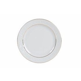 Porland 04POR031036 Tekli 20 cm Hazan Altın Yaldız Düz Tabak
