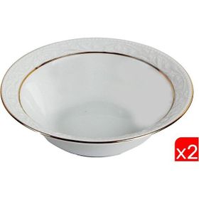 Porland 04POR031042 15 cm 2'li Hazan Altın Yaldız Çorba Kasesi