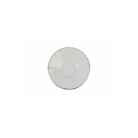 Porland 04POR031058 Altın Yaldız 12 cm Ergonomik Çay Tabağı
