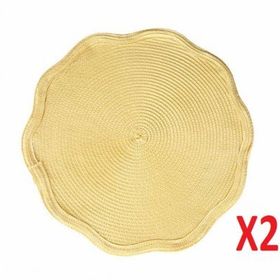 Porland 04STY007367 38 cm 2'li Priya Sarı Amerikan Servis