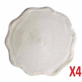 Porland 04STY007368 38 cm 4'lü Priya Krem Amerikan Servis