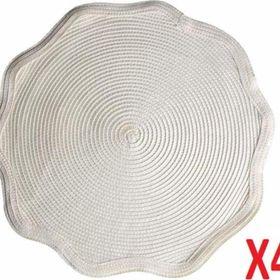 Porland 04STY007368 38 cm 4'lü Priya Krem Amerikan Servis