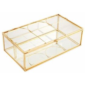 Porland 04STY008245 18x10x5 cm Folha Dekoratif Kutu