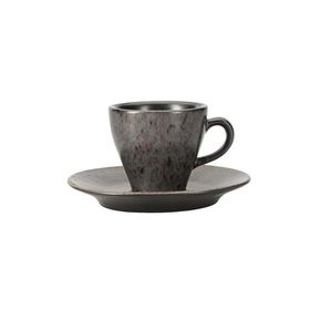 Porland 04SWA000278 75cc Stoneware Ironstone Tabaklı Kahve Fincanı