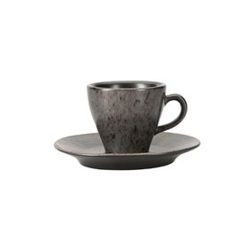 Porland 04SWA000278 75cc Stoneware Ironstone Tabaklı Kahve Fincanı